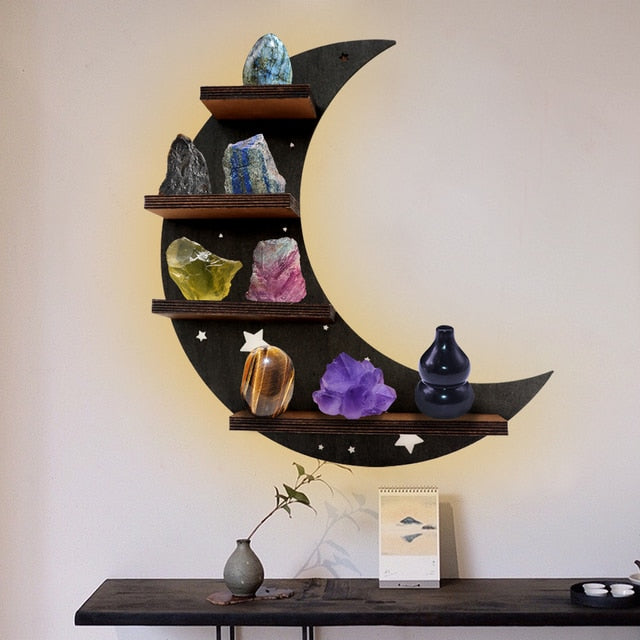 Wooden Shelf Essential Oil Storage Rack