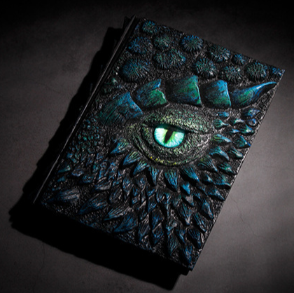 3D Dragon Embossed Diary