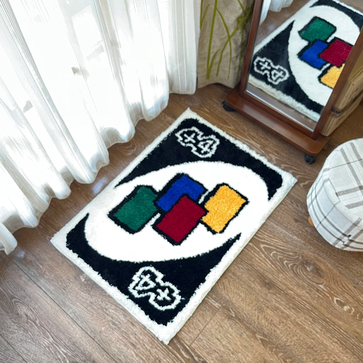 UNO Card Fluffy Carpets