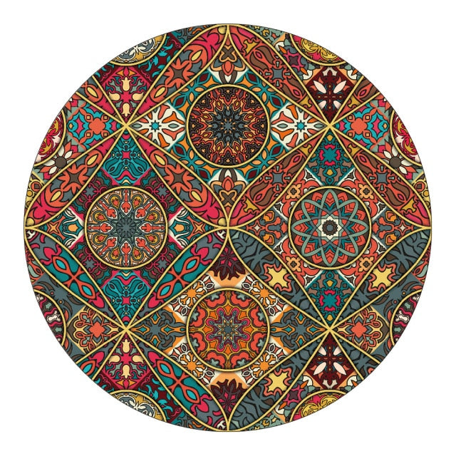 Mandala-Style Rug