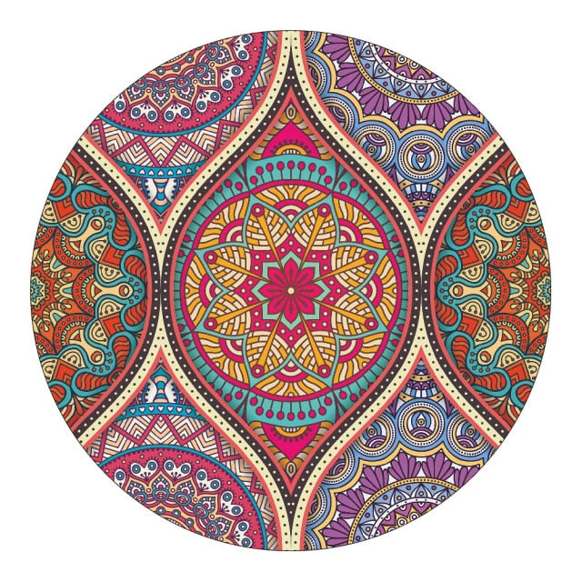 Mandala-Style Rug