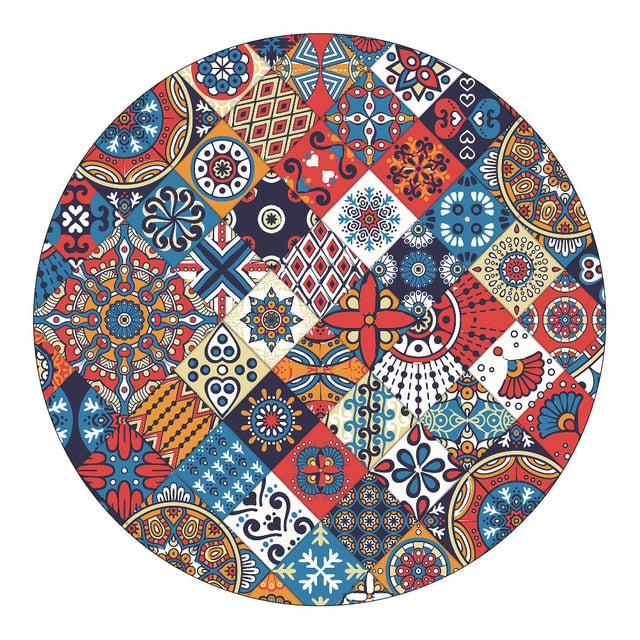 Mandala-Style Rug