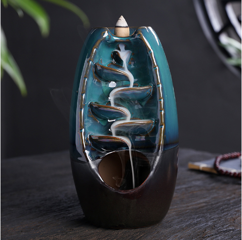 Ceramic Smokefall Incense Burner