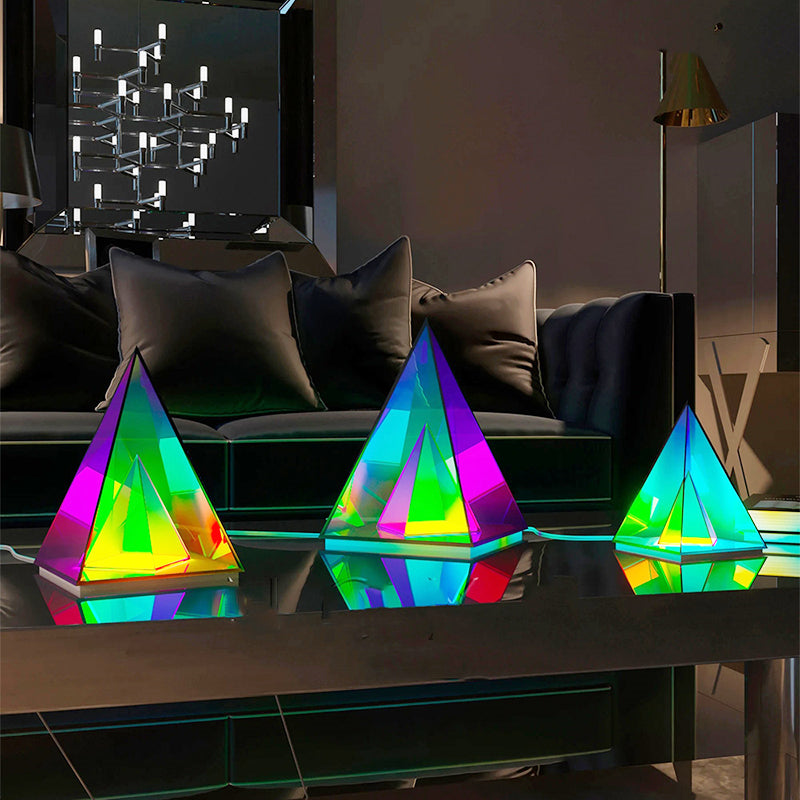 The Triangle Infinity Lamp